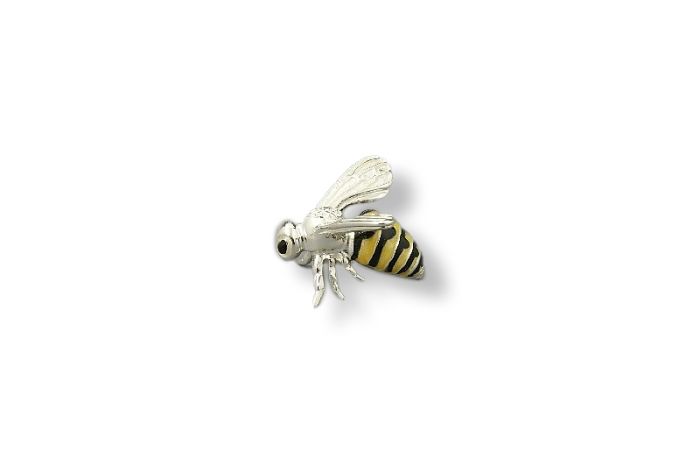 Silber Biene klein