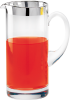 Kristallkrug mit Silberrand 0,75 Liter