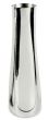 Vase versilbert modern 38cm