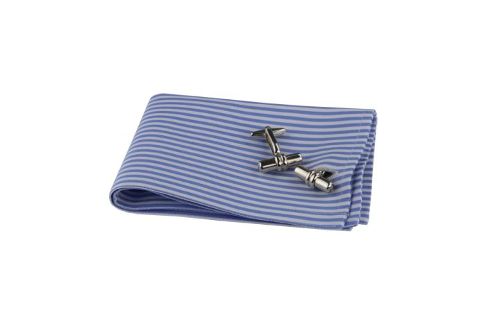 Manschettenknöpfe Stab 925 Sterling-Silber