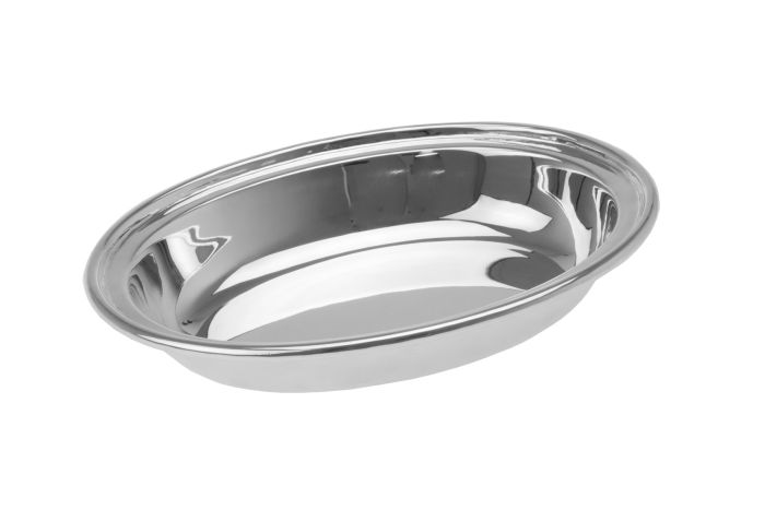 Brotschale oval versilbert 22 cm