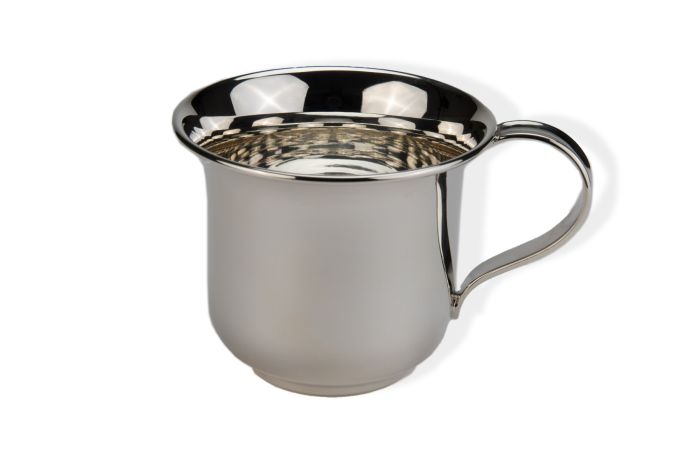 Silber Kinderbecher Taufbecher mit Griff