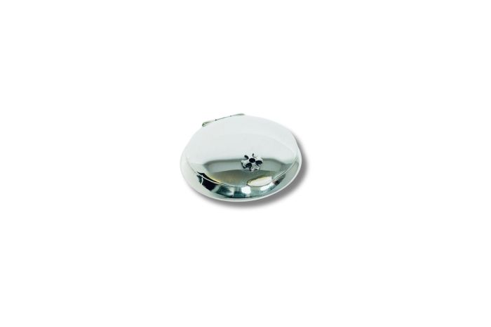 Pillendose Sterling-Silber Sillems rund