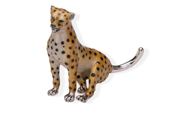 Silber Gepard groß 