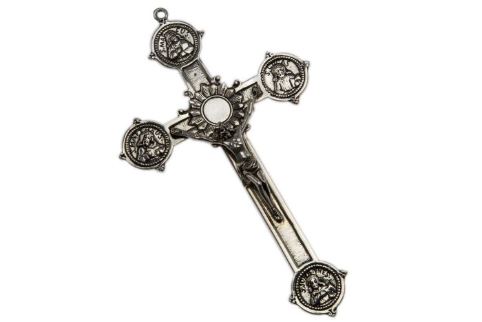 Taufkreuz Silber Evangelisten Kreuz