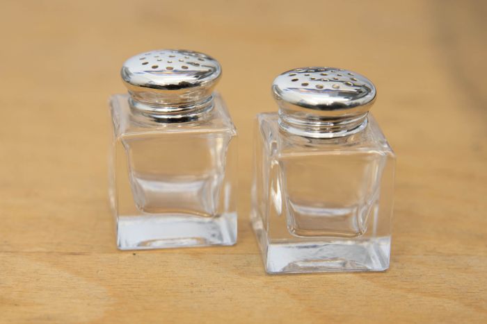 Salzstreuer glatt Sterling-Silber