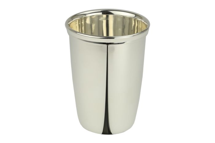 Becher versilbert 10,5 cm Höhe