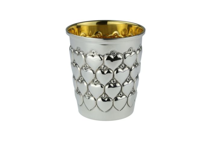Herzbecher Taufbecher 7 cm Sterling-Silber 925/000