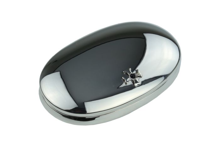 Pillendose Sterling-Silber Sillems oval