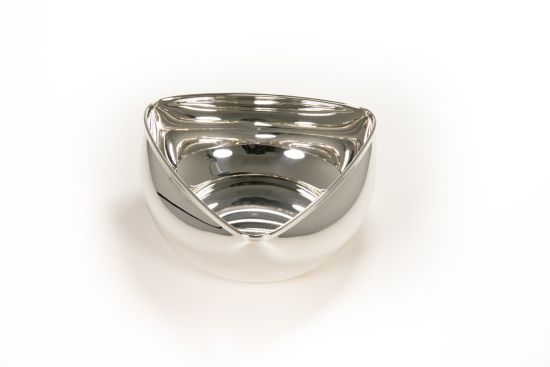 Silberschale dreieckig Sterling-Silber