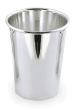 Becher versilbert konisch 10 cm