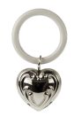 Silber Beissring Rassel Herz verspielt Sterling-Silber 925/000 