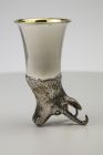 Jagdbecher Gams Sterling-Silber 