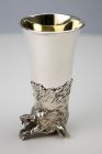 Jagdbecher Keiler Silber