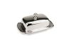 Butterdose glatt klein Sterling-Silber