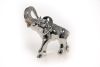 Elefant versilbert Höhe 23 cm