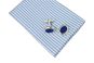 Silber Manschettenknöpfe mit Lapislazuli