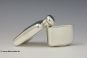 Silber Flachmann glatt
