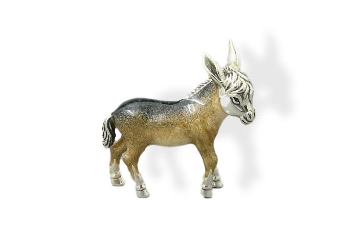 Silber Esel mittlere Größe