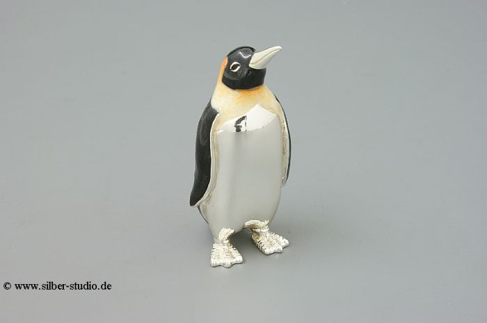 Silber Pinguin groß