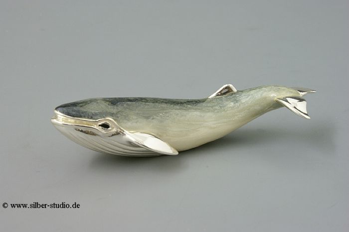Silber Wal groß