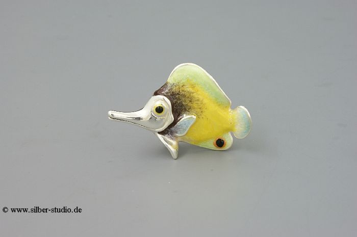 Silber Tropenfisch klein
