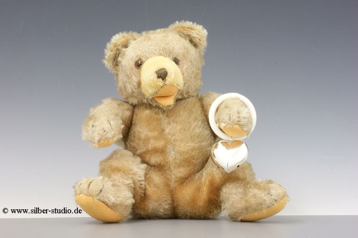 Silber Beissring Herz