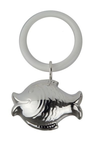 Silber Beissring Fisch Sterling-Silber