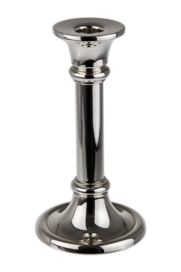 Silber Kerzenleuchter glatt 17,5 cm