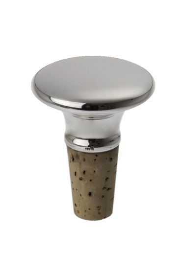 Silber Korken glatt groß Sterling-Silber 925