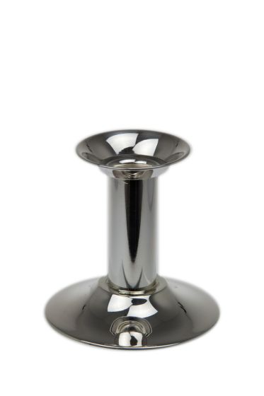Kerzenleuchter glatt 9 cm Sterling-Silber