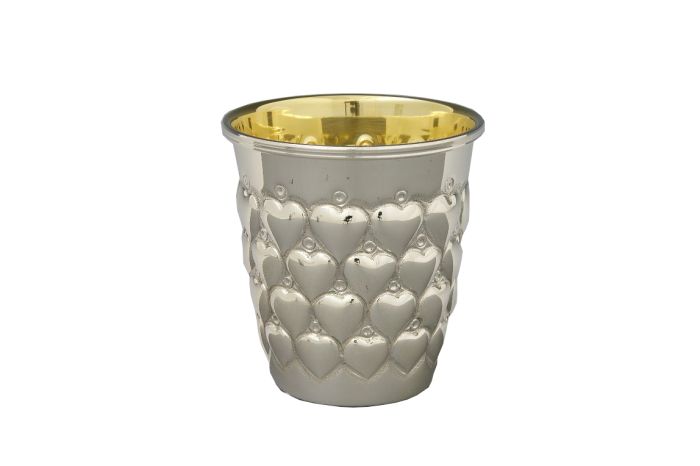 Herzbecher Taufbecher 7 cm Sterling-Silber 925/000