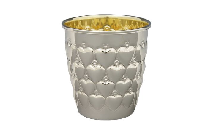 Herzbecher Taufbecher 8 cm Sterling-Silber 925/000