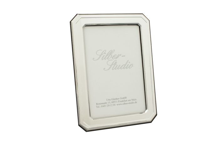 Bilderrahmen Sterling-Silber 925/000 schräge Ecken
