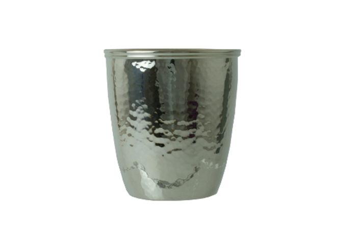 Sterling-Silber Becher Taufbecher mit Hammerschlag 6 cm 