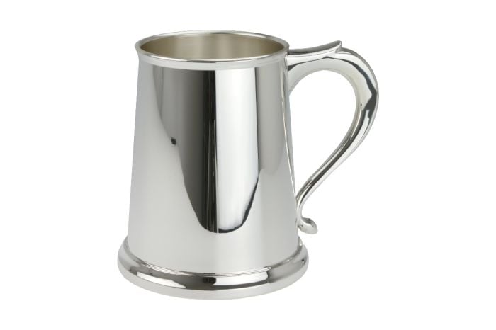 Sterling-Silber Bierseidel Bierkrug