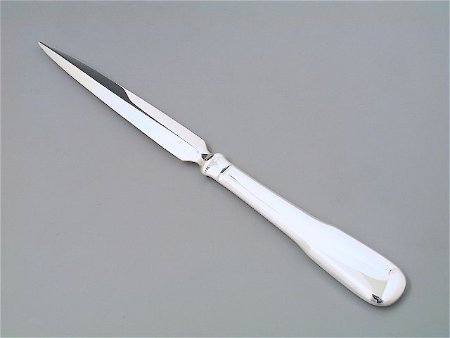 Silber Brieföffner Spaten