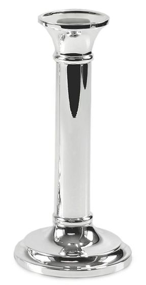 Kerzenleuchter versilbert 18 cm