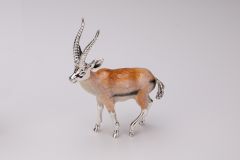 Impala Antilope aus Sterling-Silber mittlere Größe