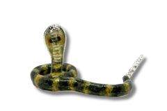 Kobra Schlange emailliert aus Sterling-Silber