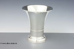 Vase Hoechster Form versilbert 15 cm